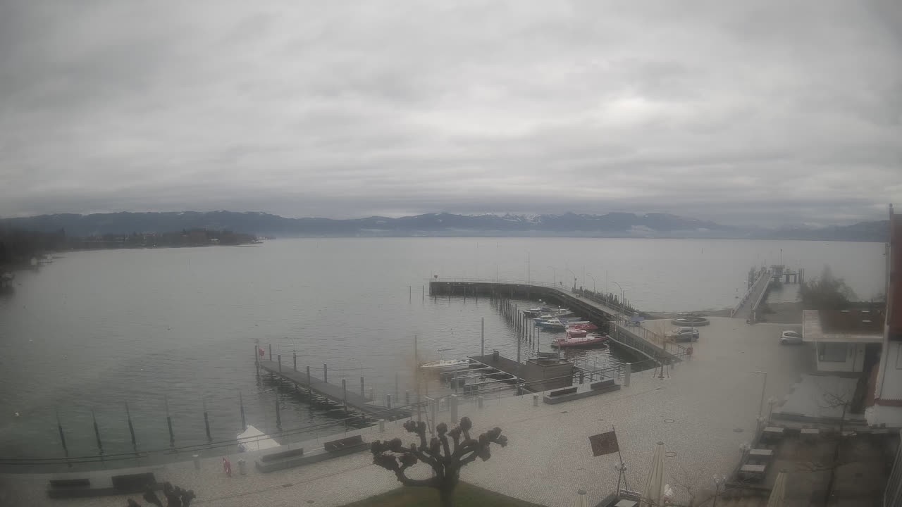 Archiv Foto Webcam Wasserburg am Bodensee: Hafen