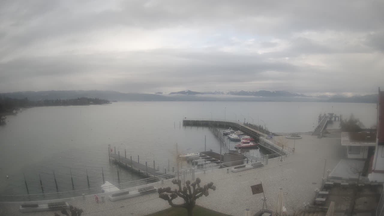 Archiv Foto Webcam Wasserburg am Bodensee: Hafen