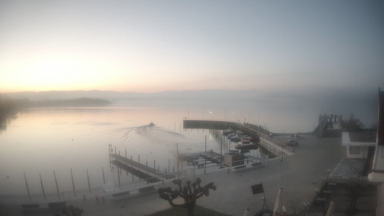 Archiv Foto Webcam Wasserburg am Bodensee: Hafen