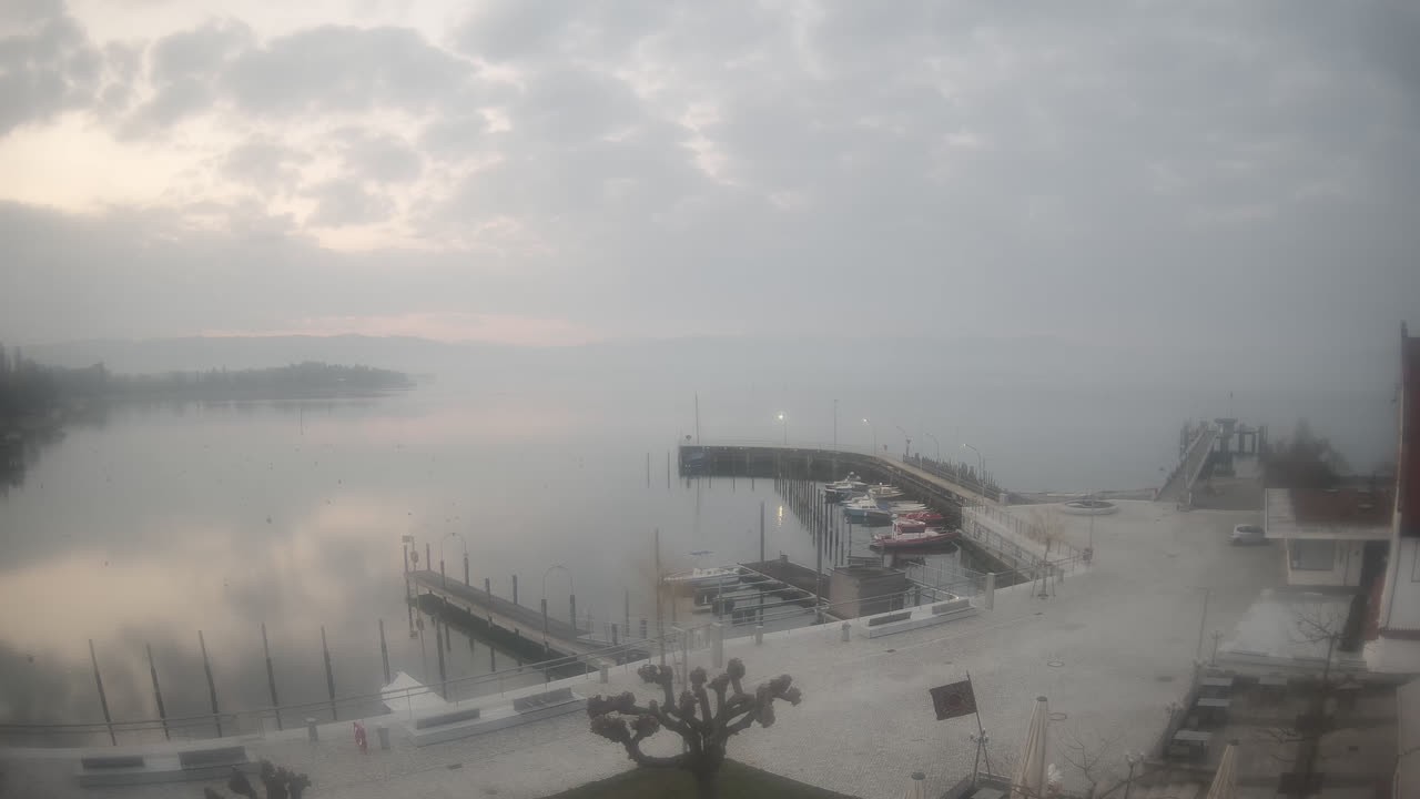 Archiv Foto Webcam Wasserburg am Bodensee: Hafen