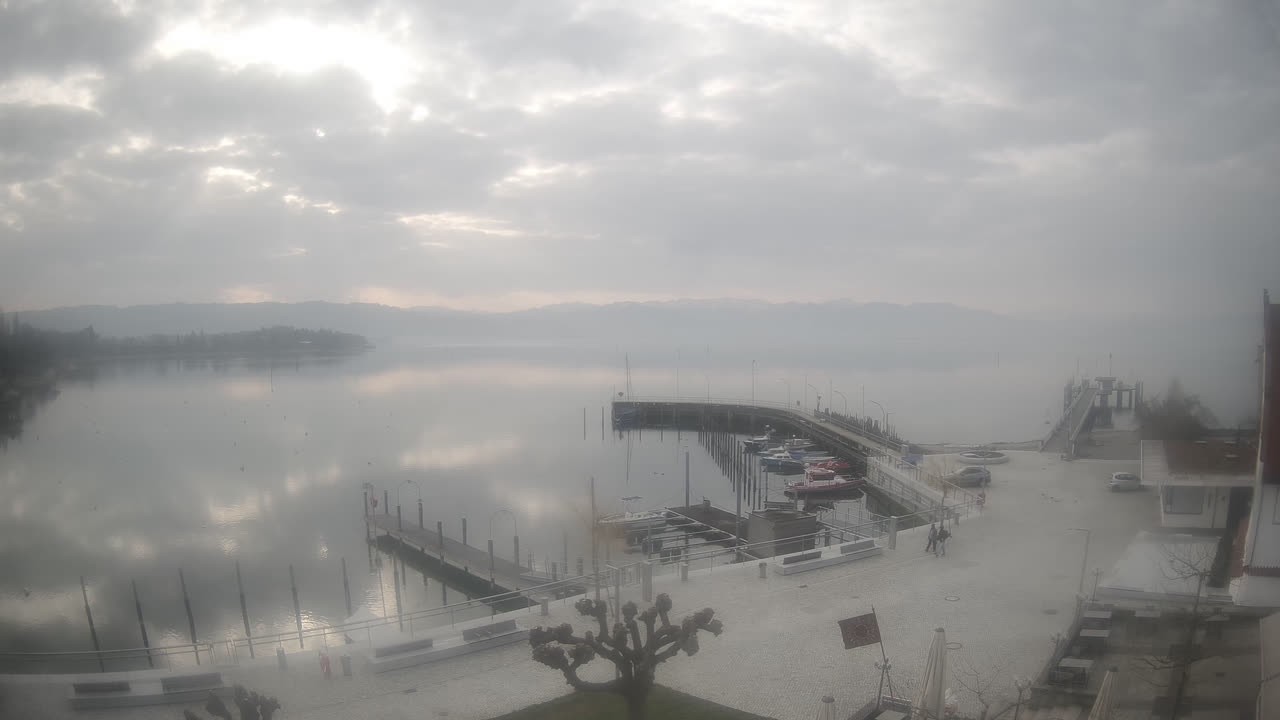 Archiv Foto Webcam Wasserburg am Bodensee: Hafen