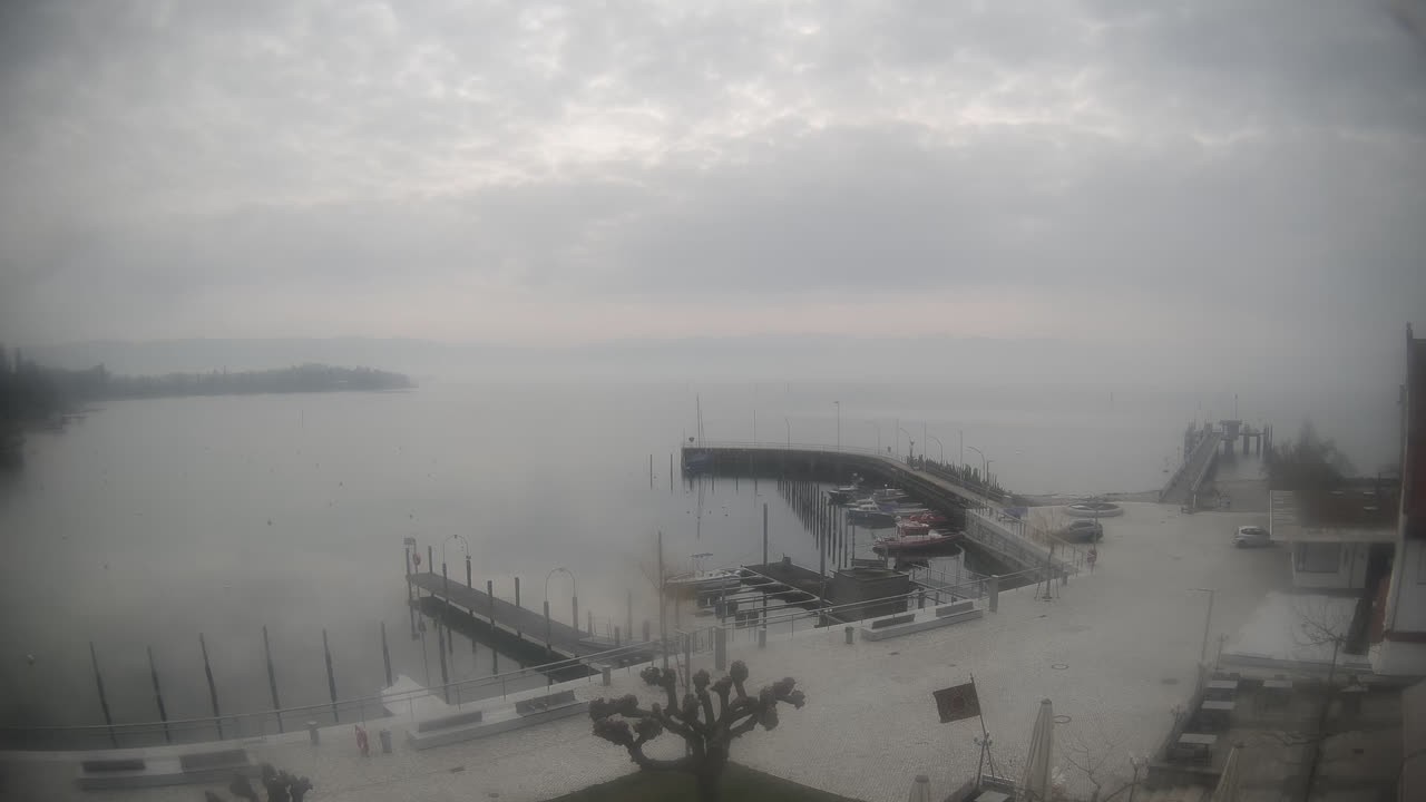 Archiv Foto Webcam Wasserburg am Bodensee: Hafen