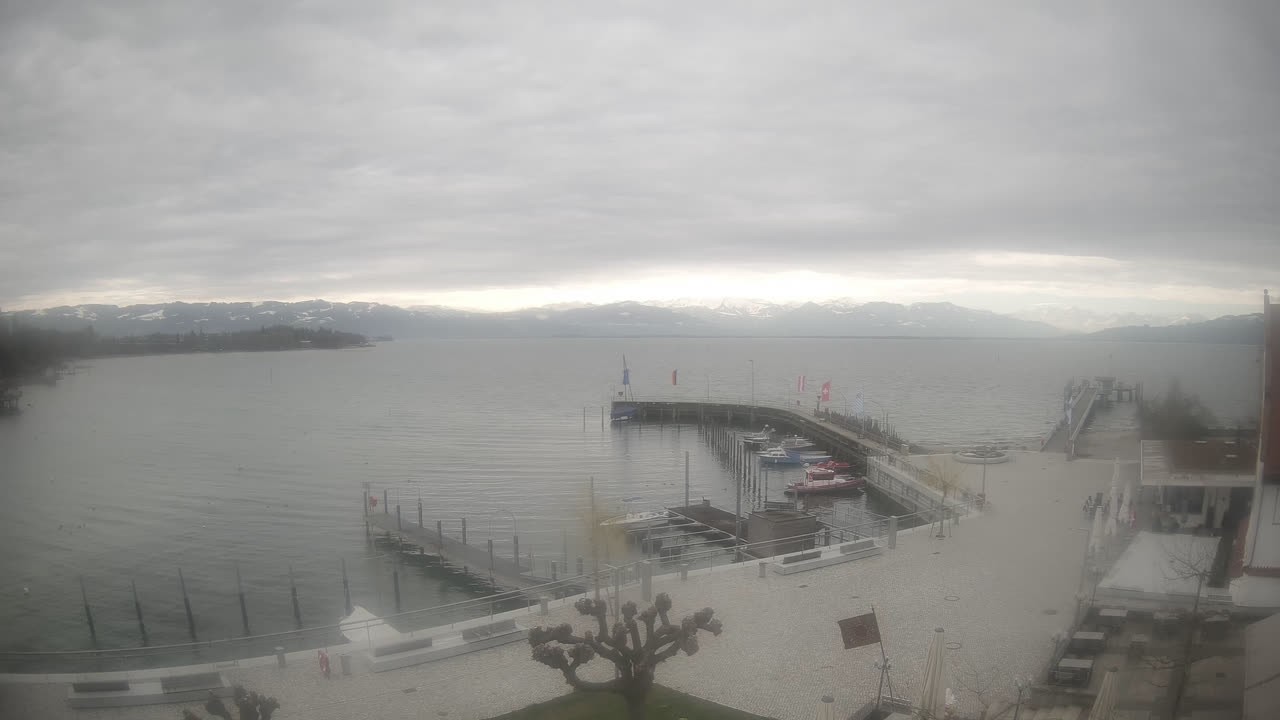 Archiv Foto Webcam Wasserburg am Bodensee: Hafen