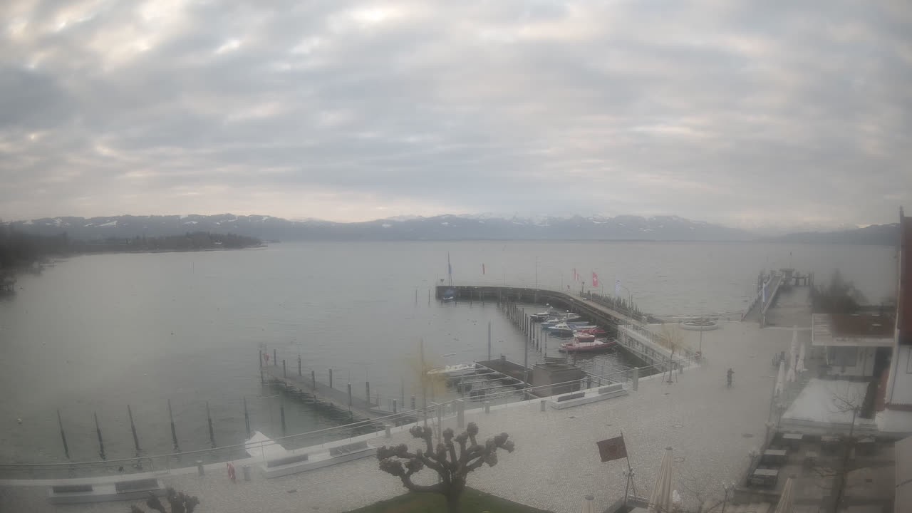 Archiv Foto Webcam Wasserburg am Bodensee: Hafen