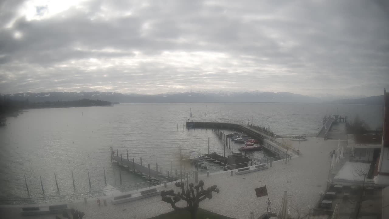 Archiv Foto Webcam Wasserburg am Bodensee: Hafen