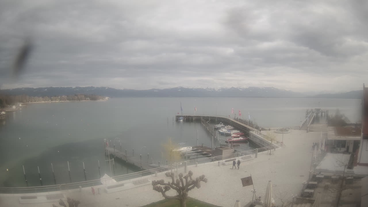Archiv Foto Webcam Wasserburg am Bodensee: Hafen