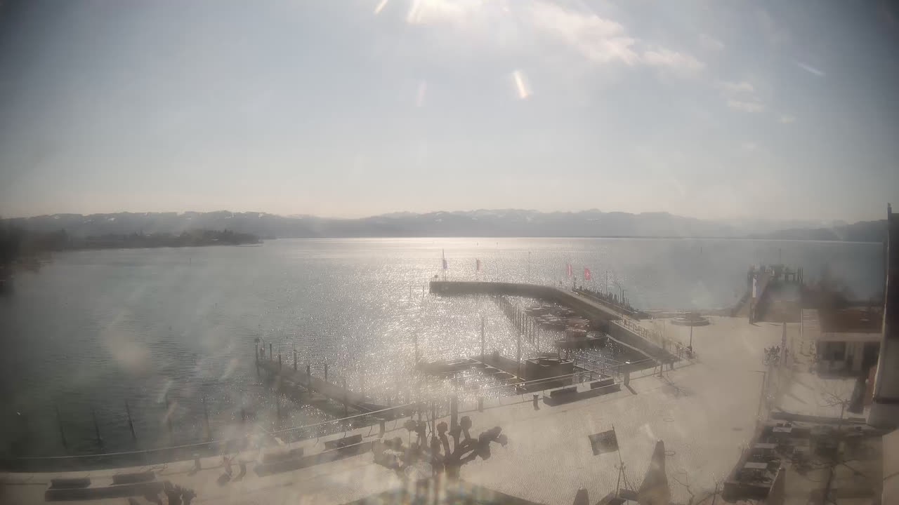 Archiv Foto Webcam Wasserburg am Bodensee: Hafen