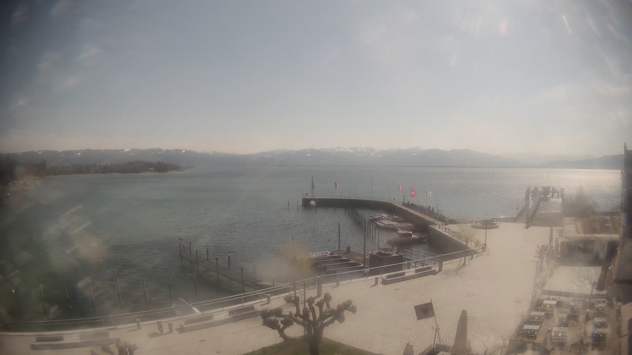 Archiv Foto Webcam Wasserburg am Bodensee: Hafen