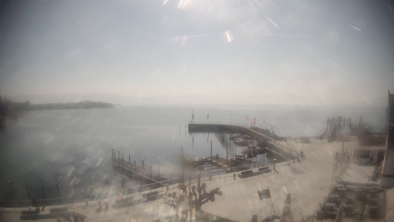 Archiv Foto Webcam Wasserburg am Bodensee: Hafen