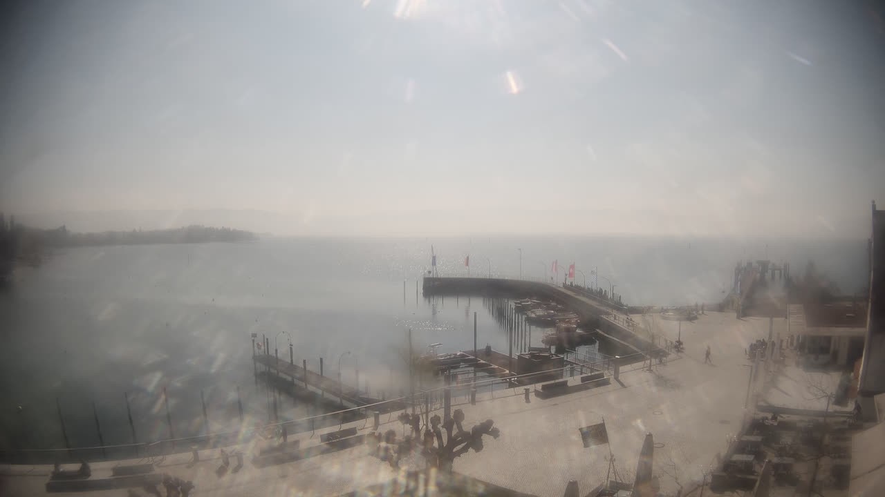 Archiv Foto Webcam Wasserburg am Bodensee: Hafen