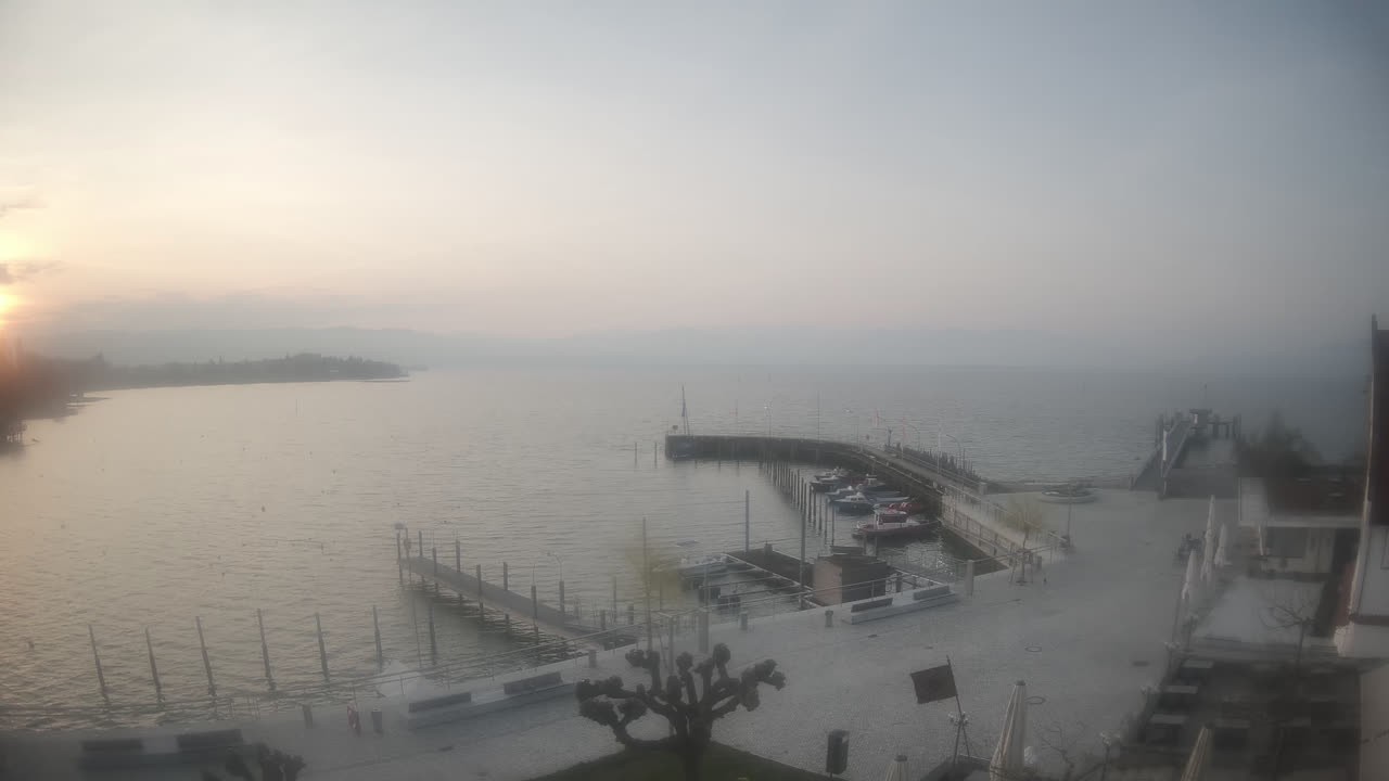 Archiv Foto Webcam Wasserburg am Bodensee: Hafen