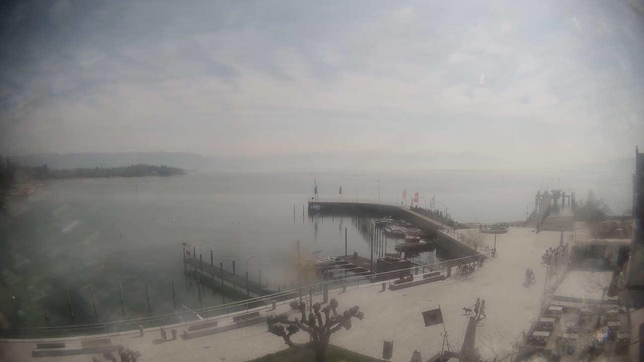 Archiv Foto Webcam Wasserburg am Bodensee: Hafen