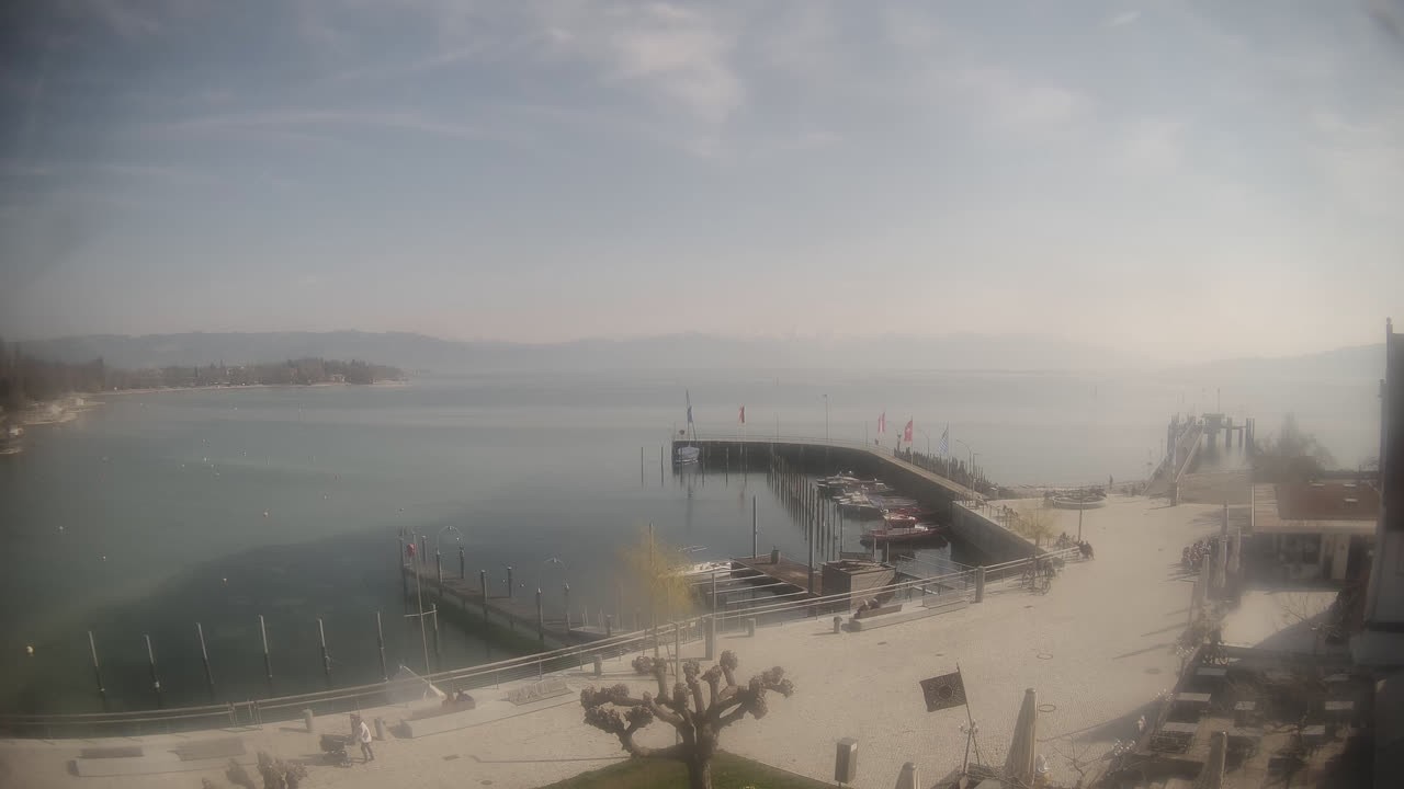 Archiv Foto Webcam Wasserburg am Bodensee: Hafen