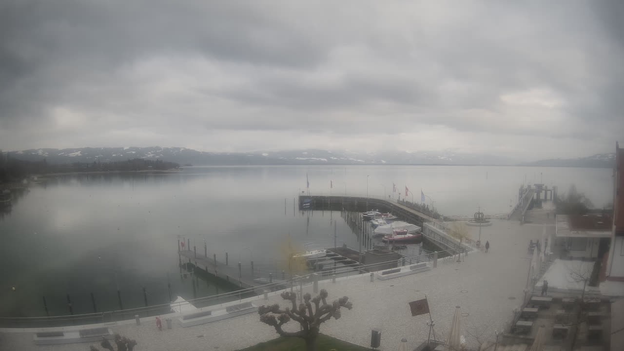 Archiv Foto Webcam Wasserburg am Bodensee: Hafen