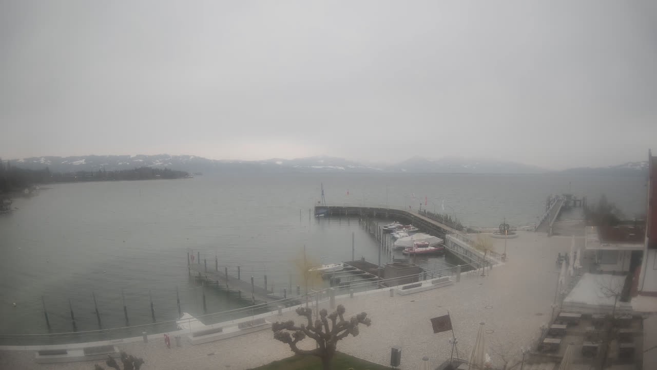 Archiv Foto Webcam Wasserburg am Bodensee: Hafen