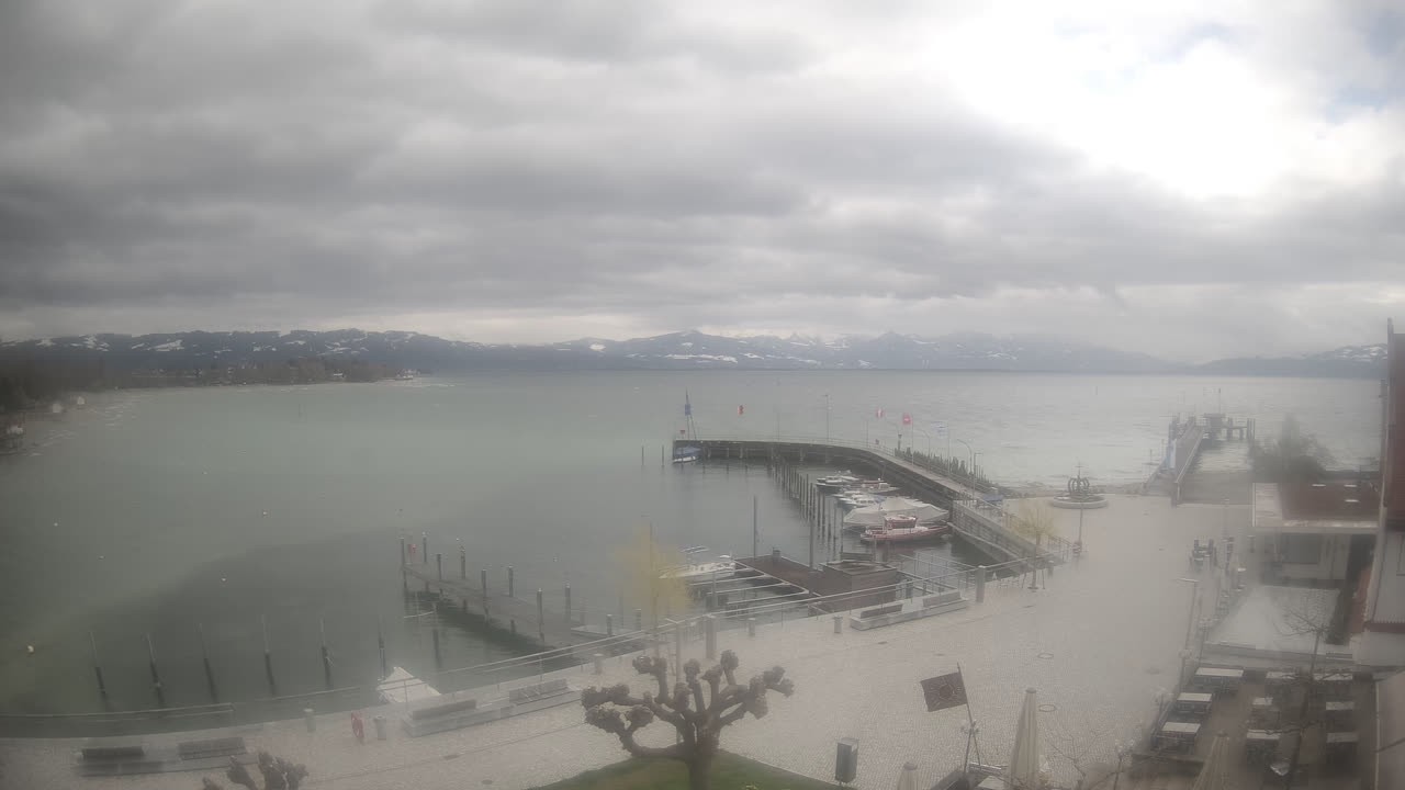 Archiv Foto Webcam Wasserburg am Bodensee: Hafen