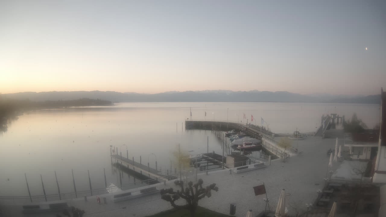 Archiv Foto Webcam Wasserburg am Bodensee: Hafen