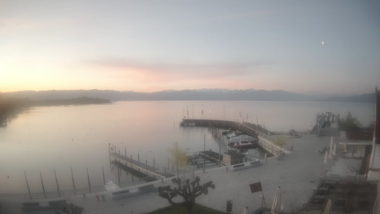 Archiv Foto Webcam Wasserburg am Bodensee: Hafen