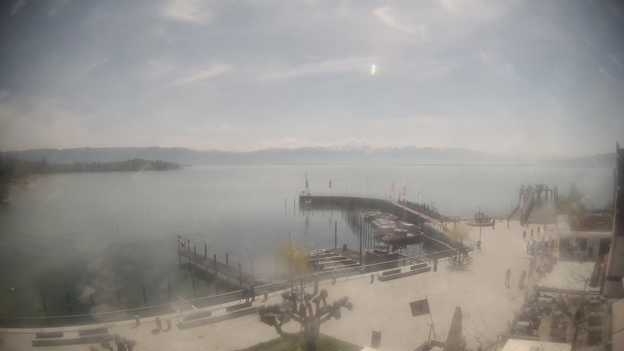 Archiv Foto Webcam Wasserburg am Bodensee: Hafen
