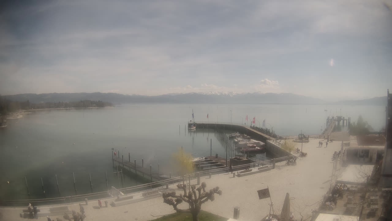 Archiv Foto Webcam Wasserburg am Bodensee: Hafen