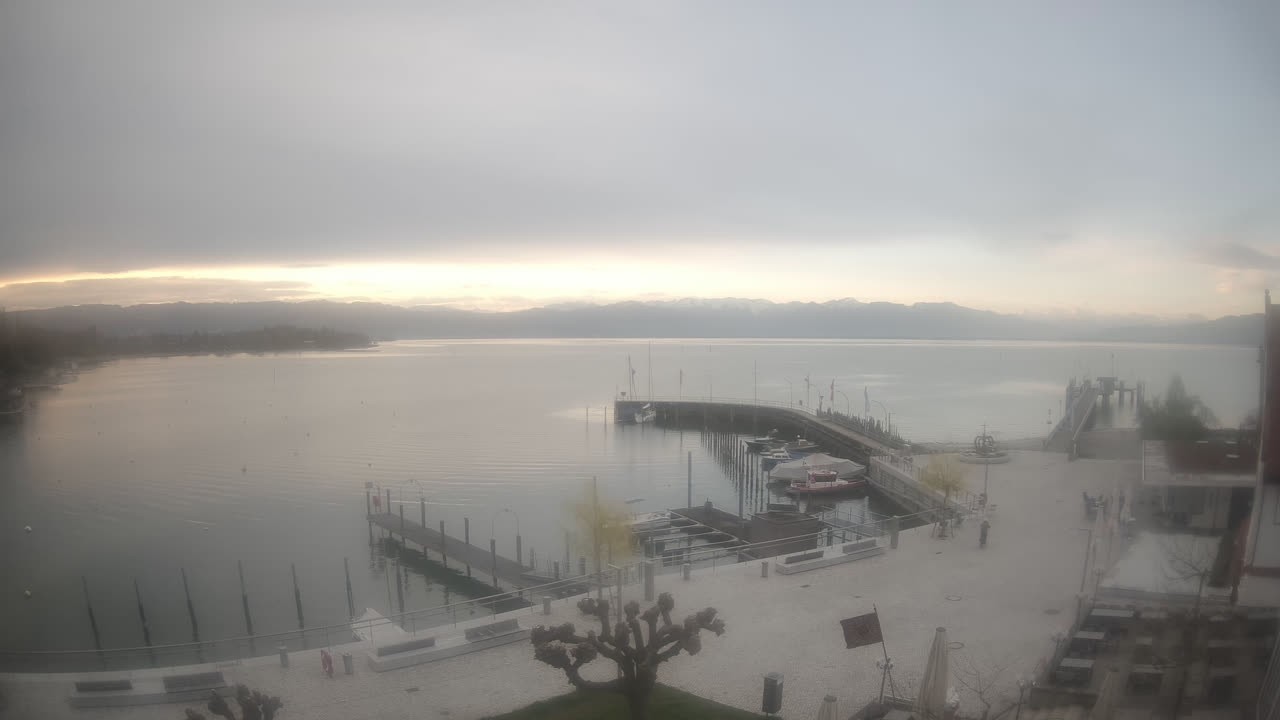 Archiv Foto Webcam Wasserburg am Bodensee: Hafen