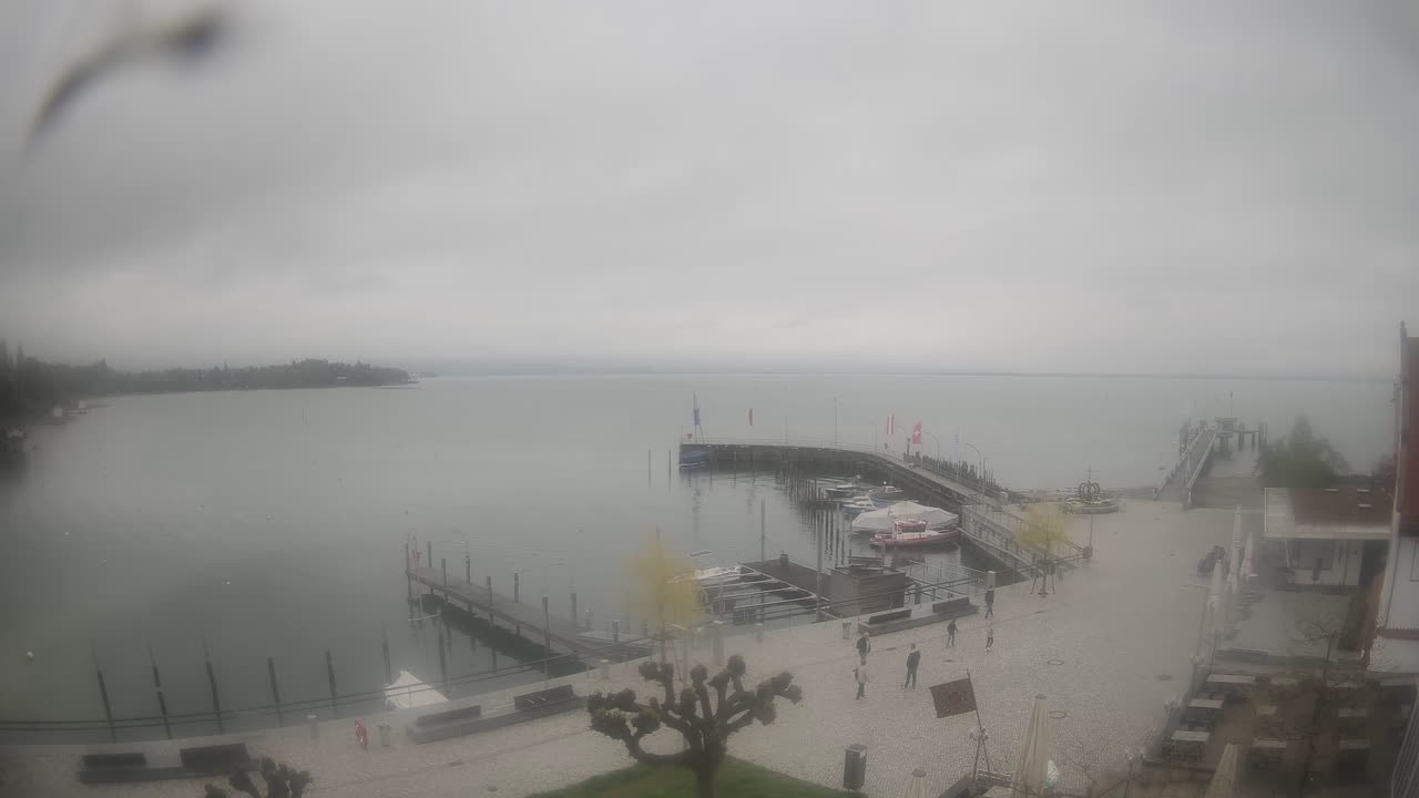 Archiv Foto Webcam Wasserburg am Bodensee: Hafen