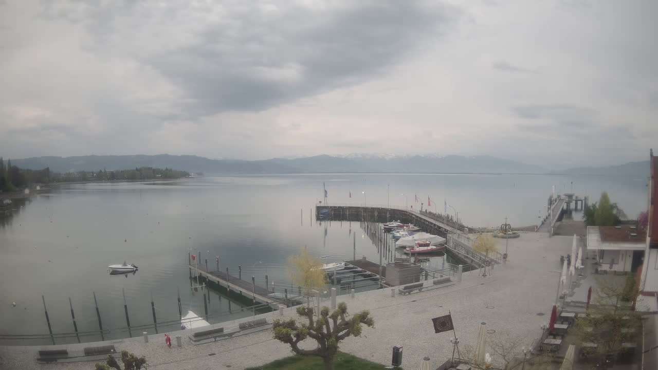 Archiv Foto Webcam Wasserburg am Bodensee: Hafen