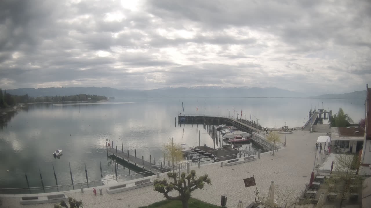 Archiv Foto Webcam Wasserburg am Bodensee: Hafen