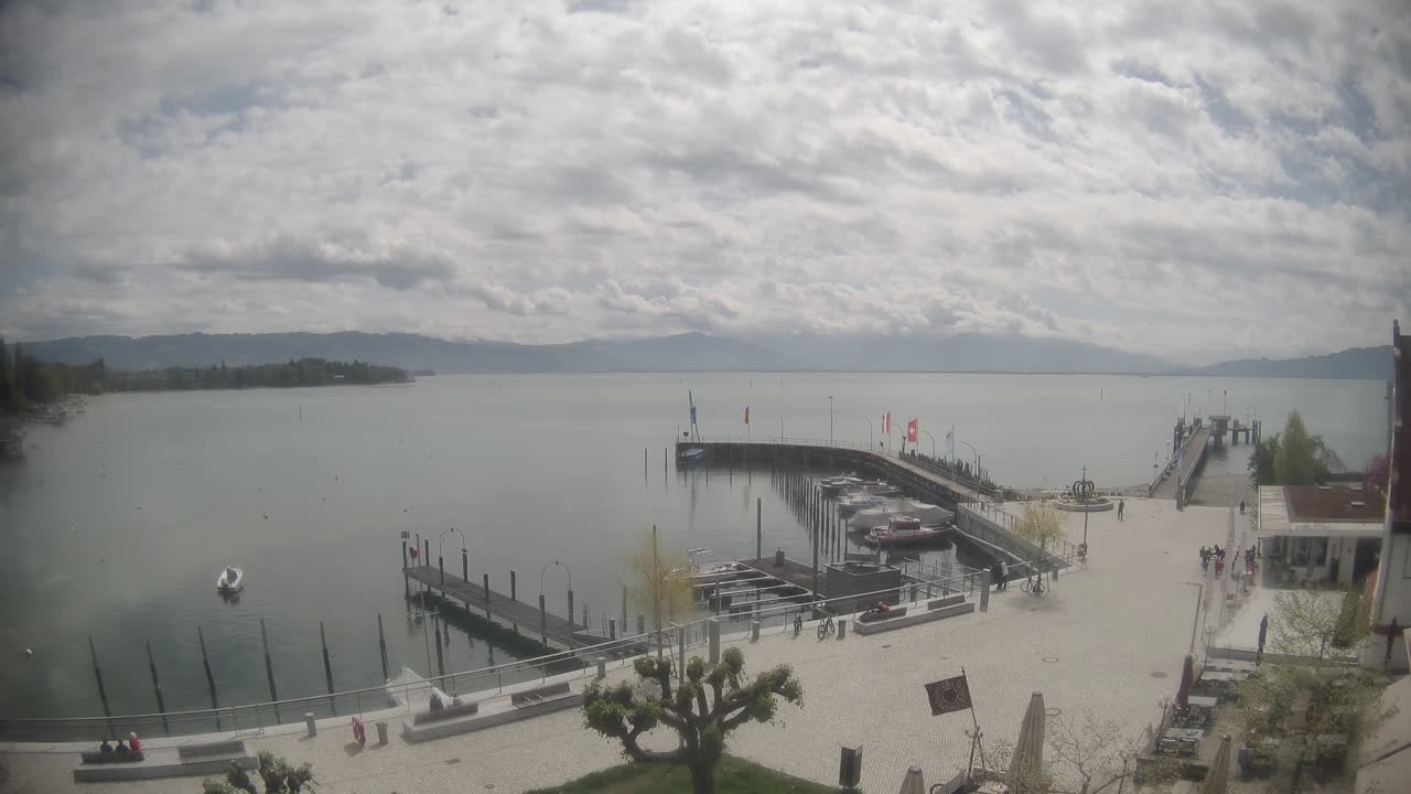 Archiv Foto Webcam Wasserburg am Bodensee: Hafen