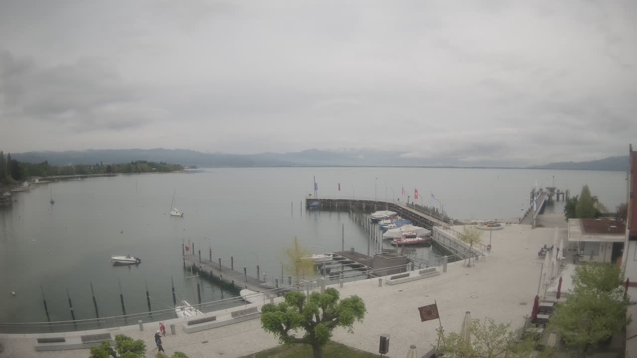 Archiv Foto Webcam Wasserburg am Bodensee: Hafen
