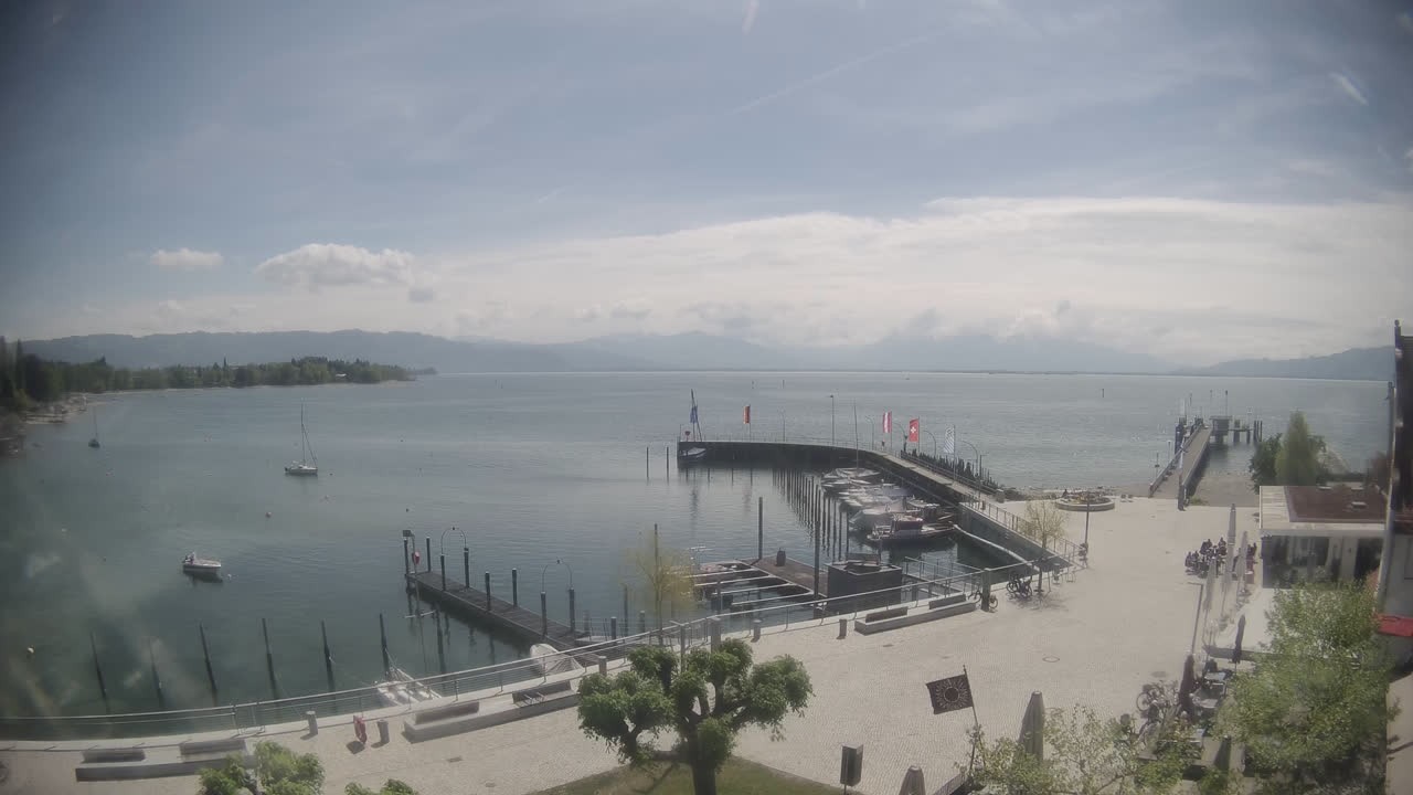 Archiv Foto Webcam Wasserburg am Bodensee: Hafen