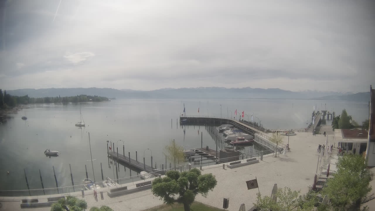 Archiv Foto Webcam Wasserburg am Bodensee: Hafen