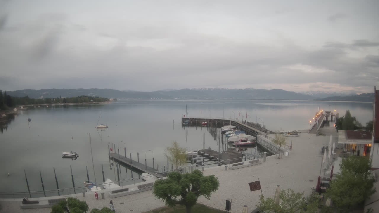Archiv Foto Webcam Wasserburg am Bodensee: Hafen