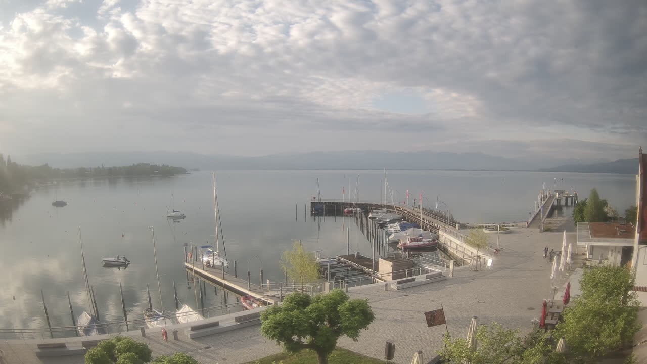 Archiv Foto Webcam Wasserburg am Bodensee: Hafen