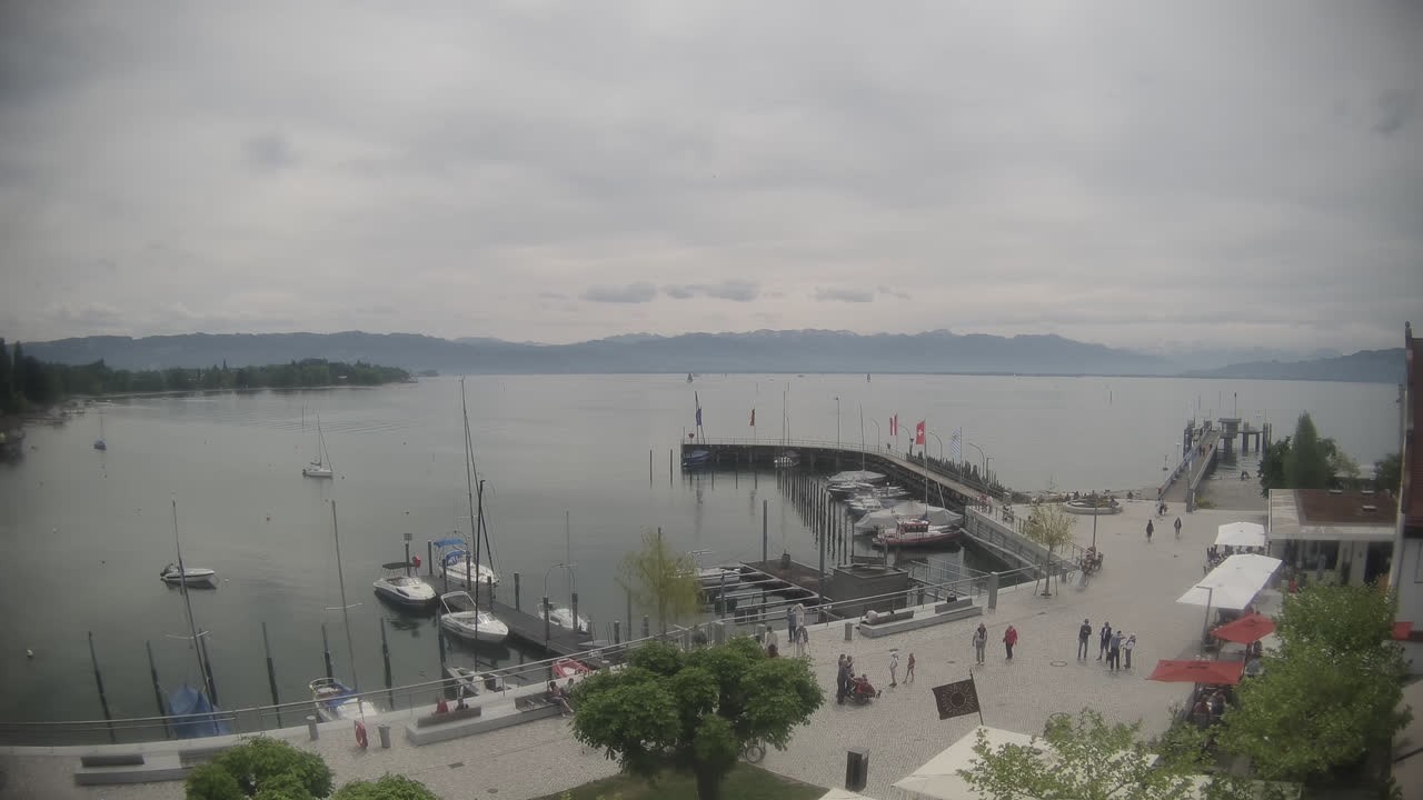 Archived image Webcam Wasserburg on Lake Constance
