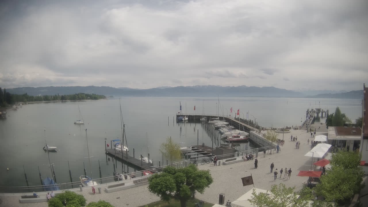 Archived image Webcam Wasserburg on Lake Constance