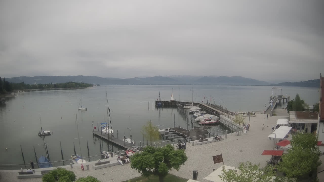 Archived image Webcam Wasserburg on Lake Constance