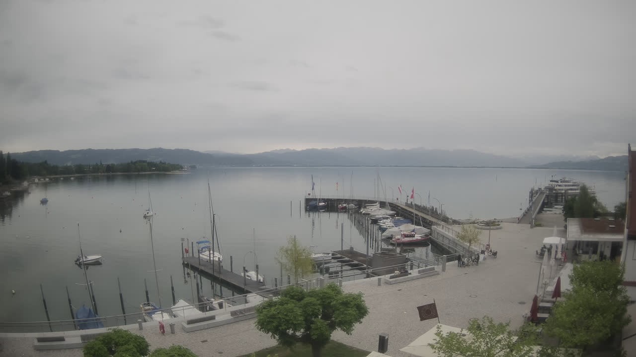 Archived image Webcam Wasserburg on Lake Constance