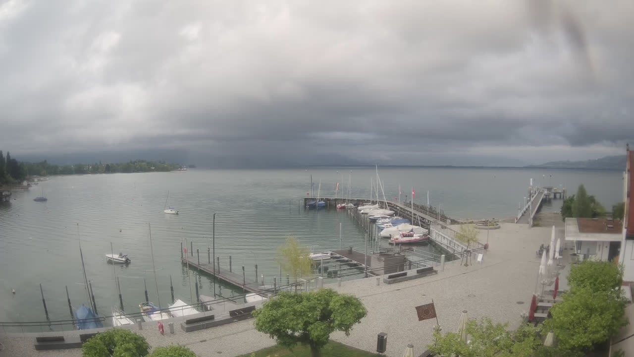 Archiv Foto Webcam Wasserburg am Bodensee: Hafen