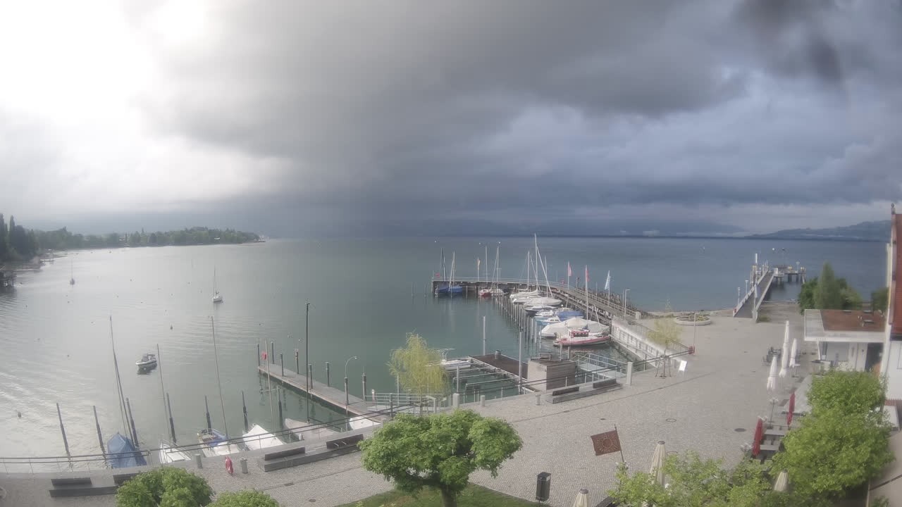 Archiv Foto Webcam Wasserburg am Bodensee: Hafen