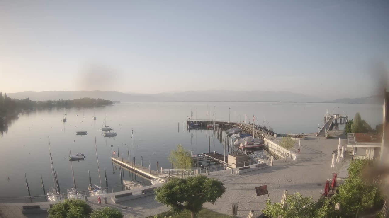 Archiv Foto Webcam Wasserburg am Bodensee: Hafen