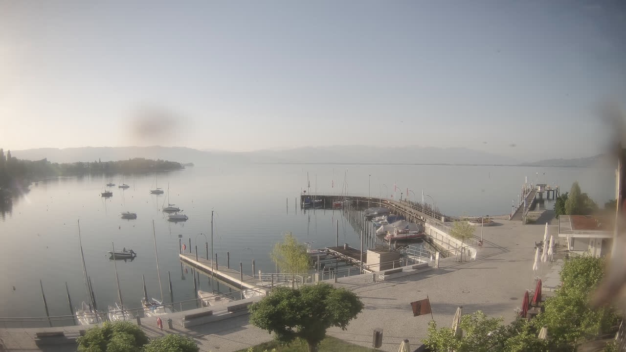 Archiv Foto Webcam Wasserburg am Bodensee: Hafen