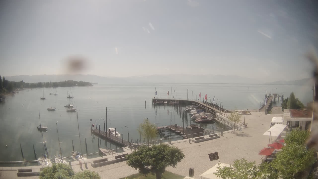 Archiv Foto Webcam Wasserburg am Bodensee: Hafen