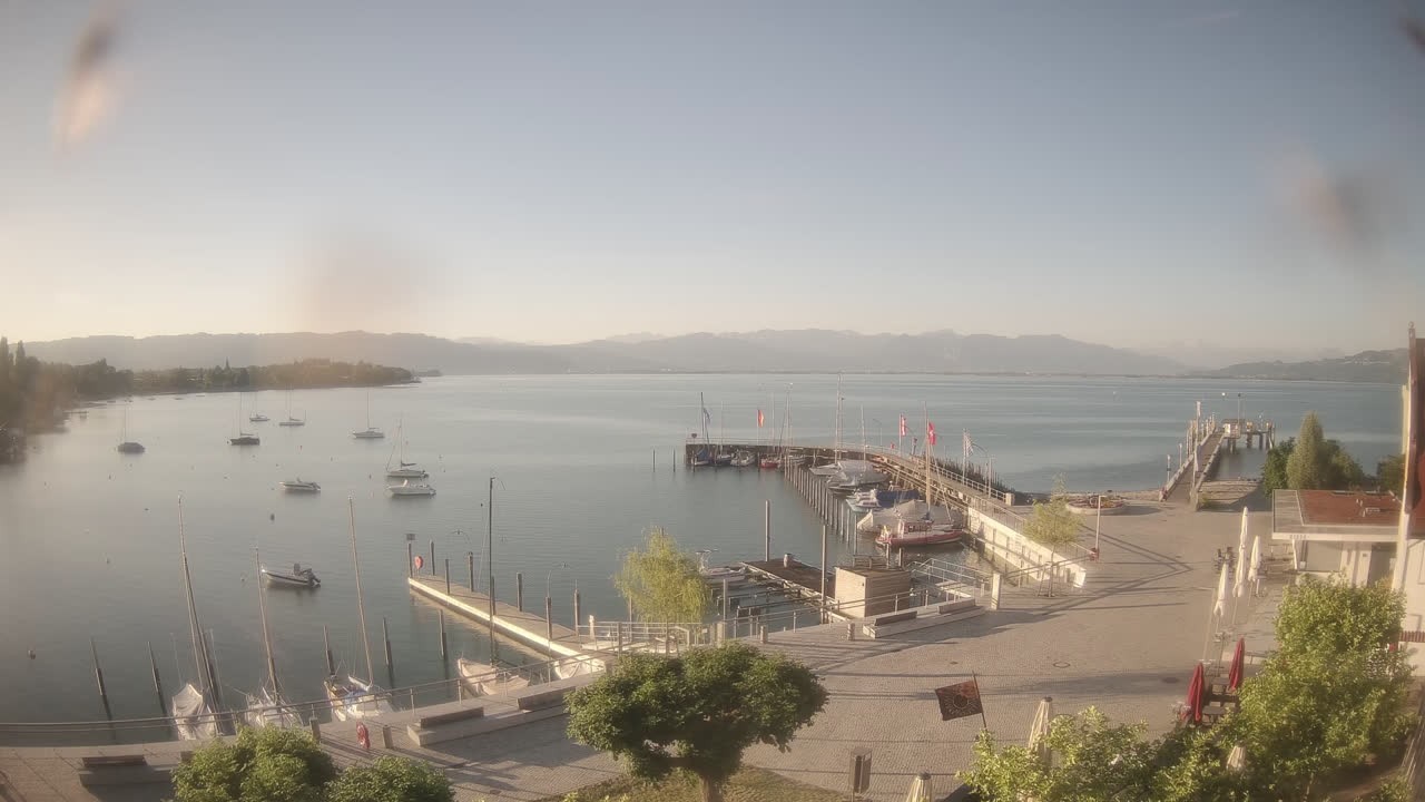 Archiv Foto Webcam Wasserburg am Bodensee: Hafen