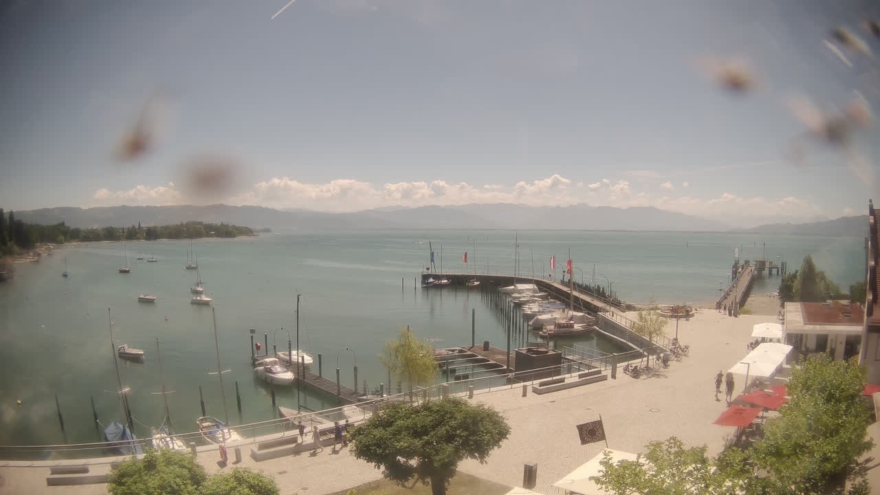 Archiv Foto Webcam Wasserburg am Bodensee: Hafen