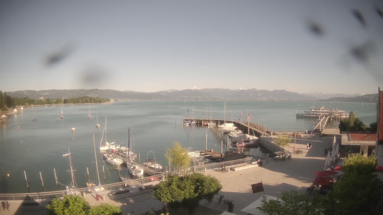 Archiv Foto Webcam Wasserburg am Bodensee: Hafen