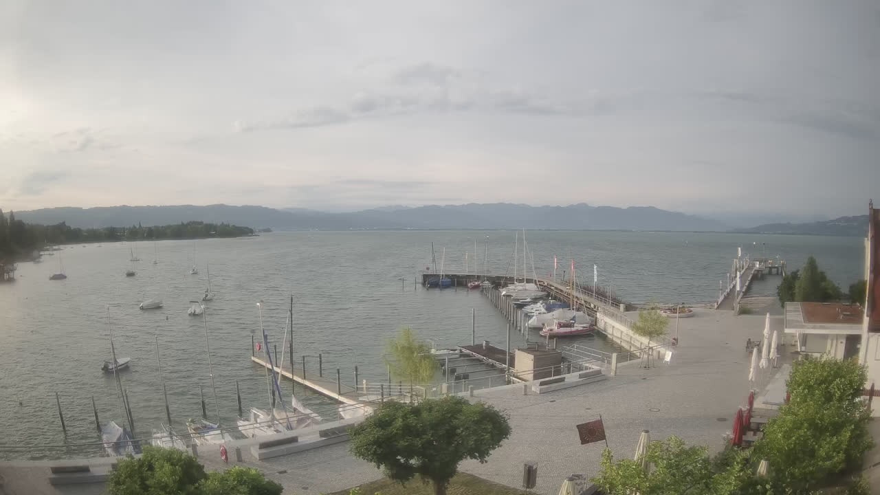 Archiv Foto Webcam Wasserburg am Bodensee: Hafen