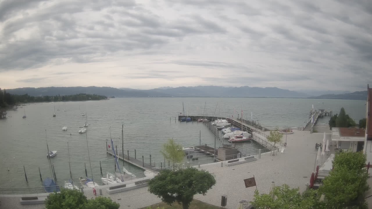 Archiv Foto Webcam Wasserburg am Bodensee: Hafen