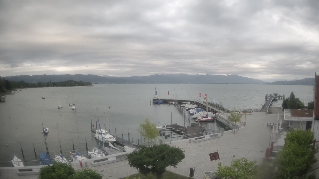 Archiv Foto Webcam Wasserburg am Bodensee: Hafen