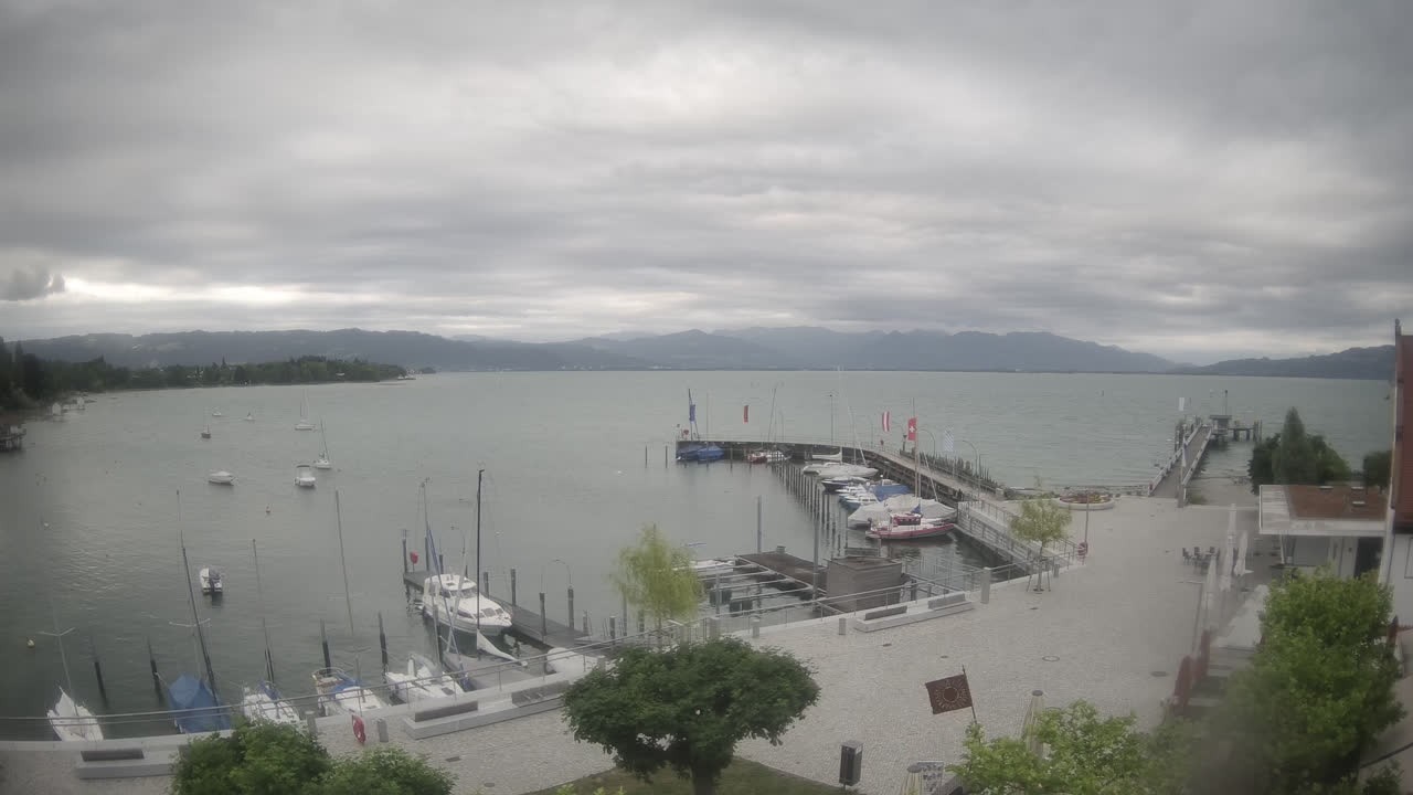 Archiv Foto Webcam Wasserburg am Bodensee: Hafen